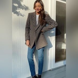 Anine Bing Kaia Houndstooth